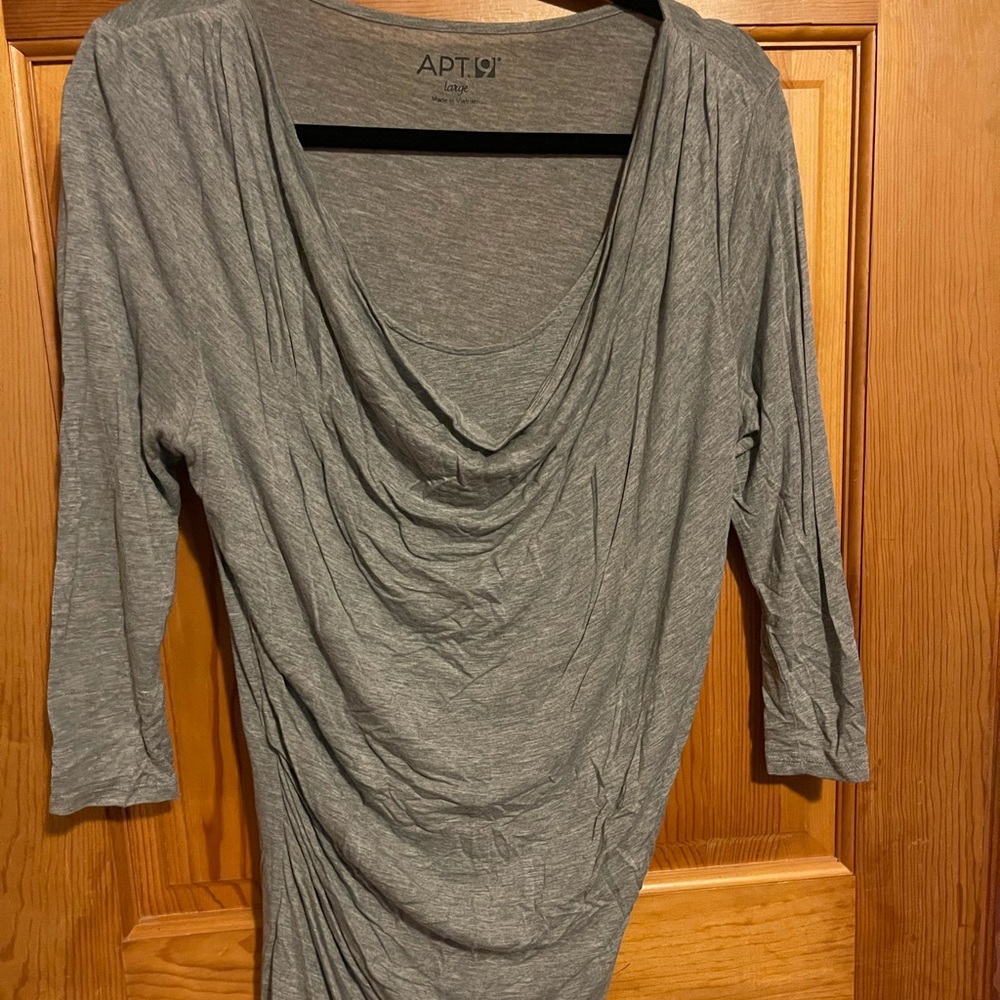 Apt 9 3/4 sleeve top womens size large